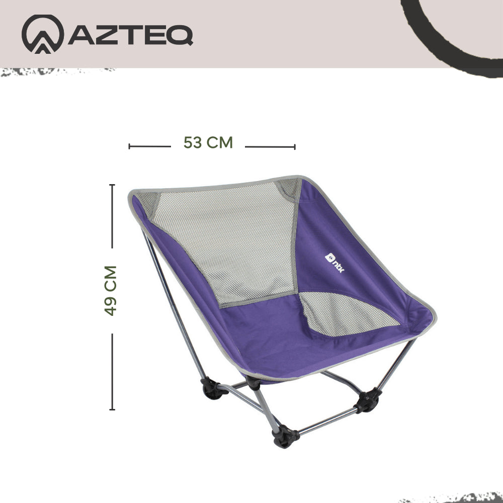 Cadeira Portátil Desmontável Yukon NTK Suporta 100Kg