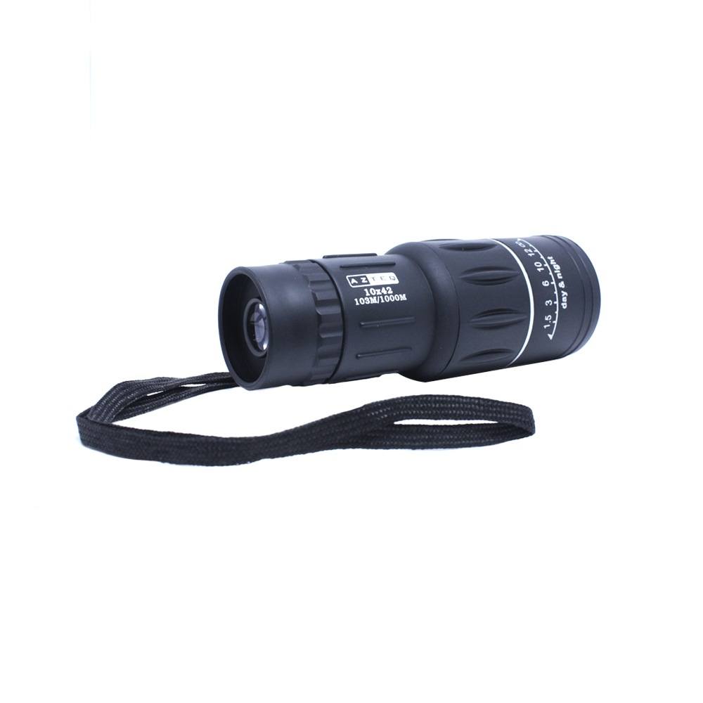 Monóculo 10x42mm Lince Azteq 50m de Alcance Campo de Visão 5,9º - 03m / 1000m