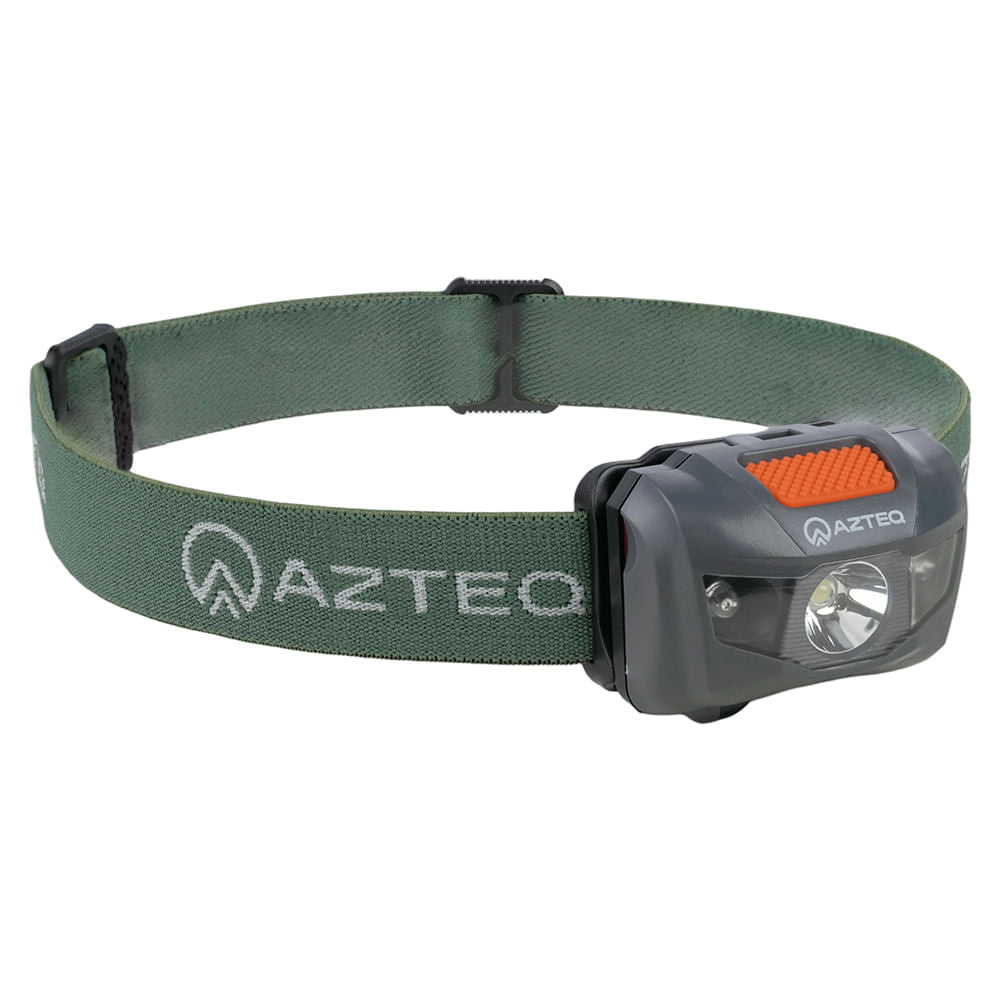 Lanterna de Cabeça 140 Lúmens Azteq Katori até 6h de Autonomia e Luz Vermelha