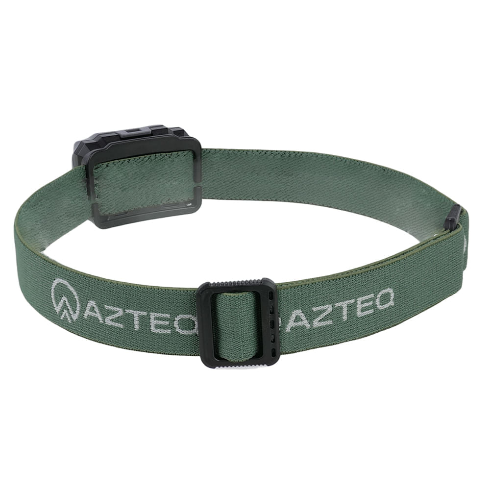 Lanterna de Cabeça 140 Lúmens Azteq Katori até 6h de Autonomia e Luz Vermelha