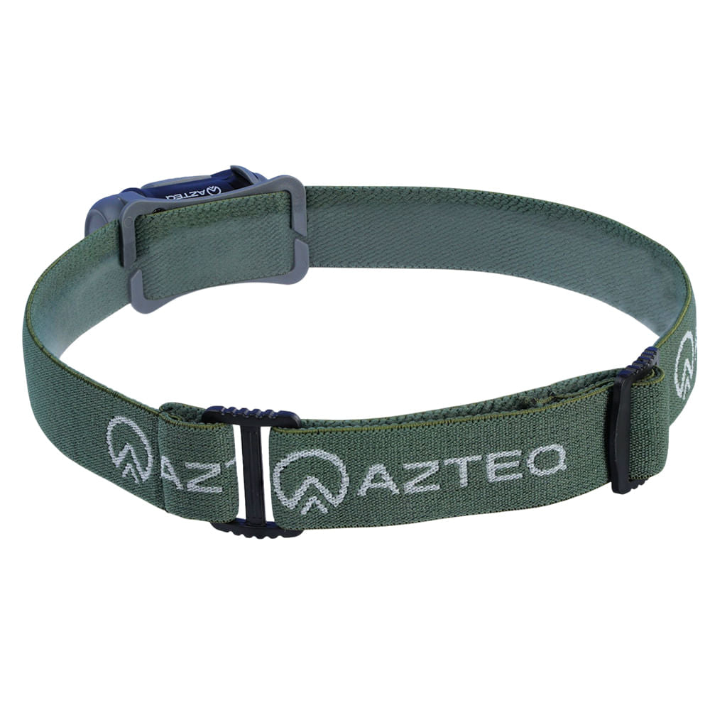 Lanterna de Cabeça 140 Lúmens Azteq Mistik Alcance de 60m LED Vermelho de Emergência