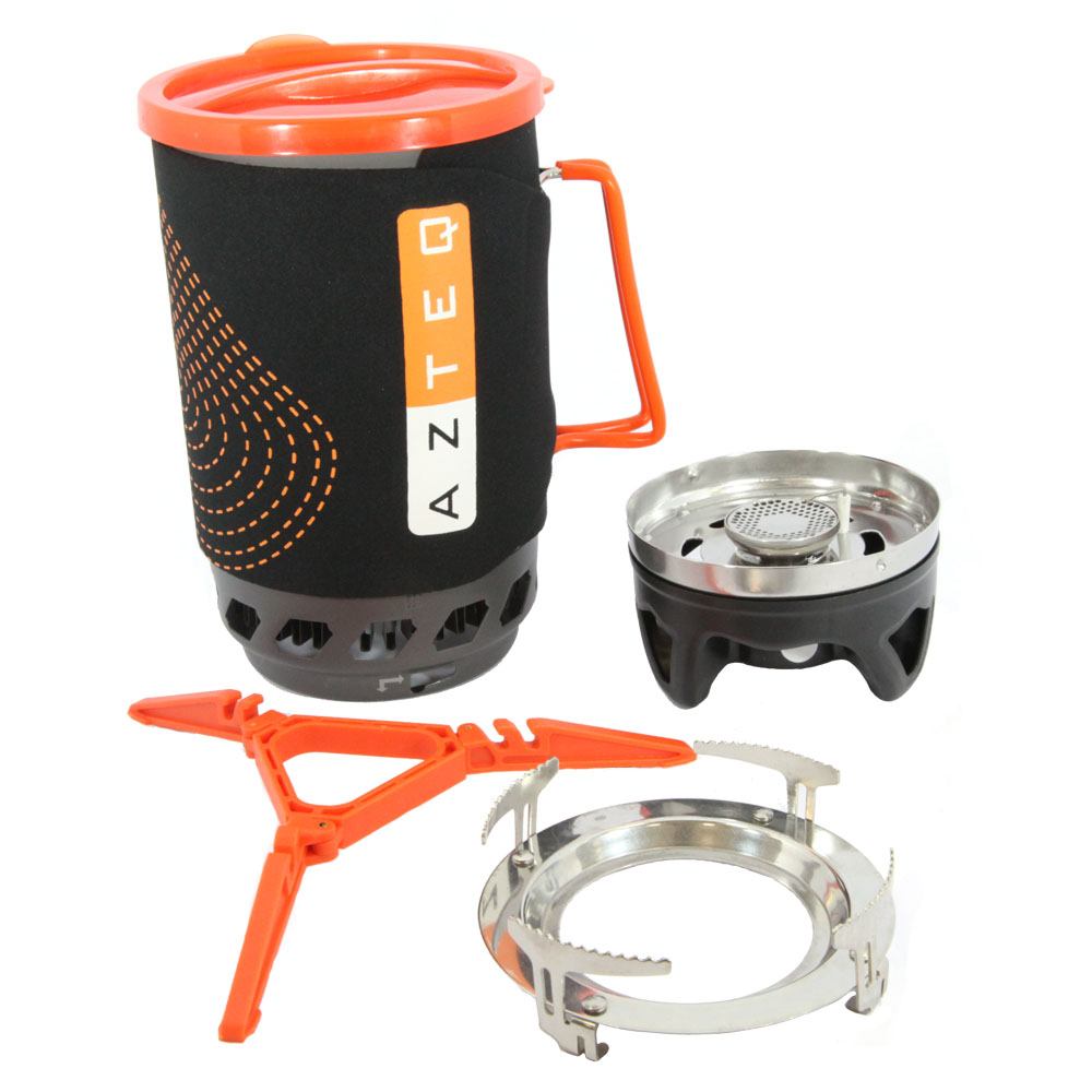 Conjunto panela e fogareiro Azteq Jet Cook