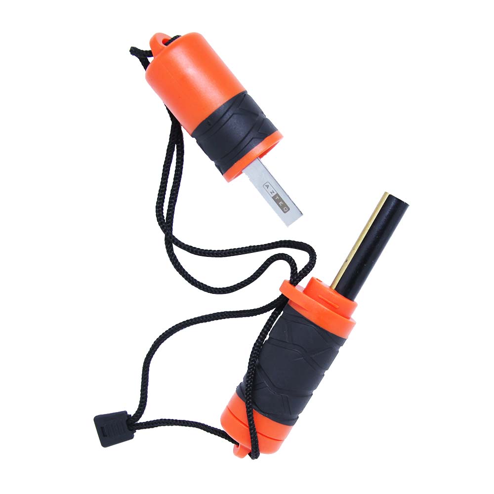 Iniciador de fogo Azteq Flame 6 em 1 com diversos acessórios para a sua aventura