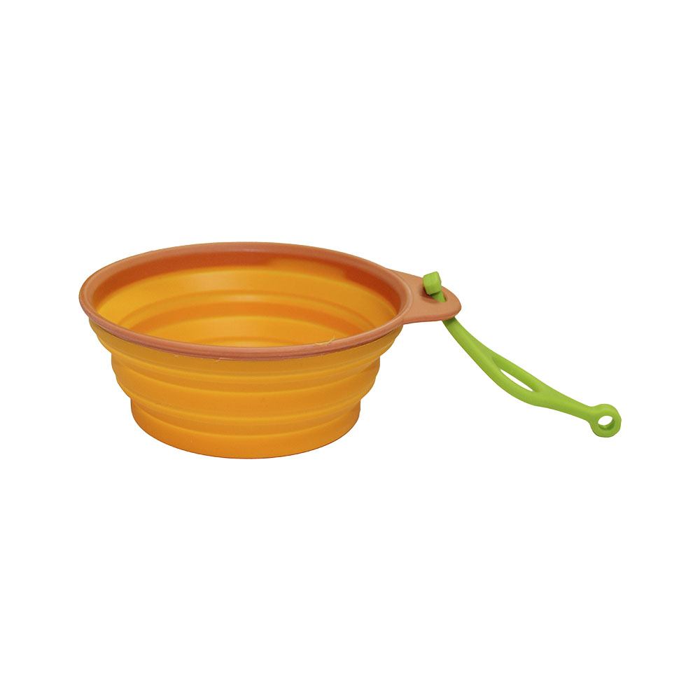 Pote/Tigela dobrável Azteq Travex com capacidade para 540ml