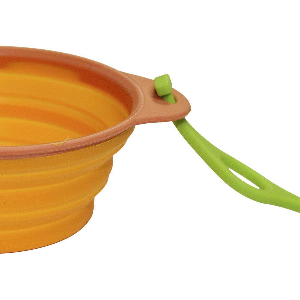 Pote/Tigela dobrável Azteq Travex com capacidade para 540ml