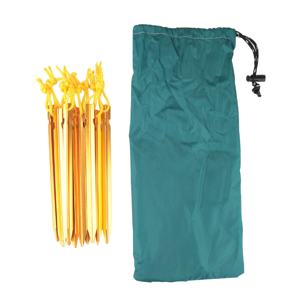 Conjunto de Estacas para Barraca em Alumínio Azteq com 10 Unidades