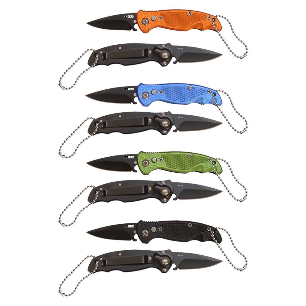 Canivete Flip Azteq embalagem com 12 unidades