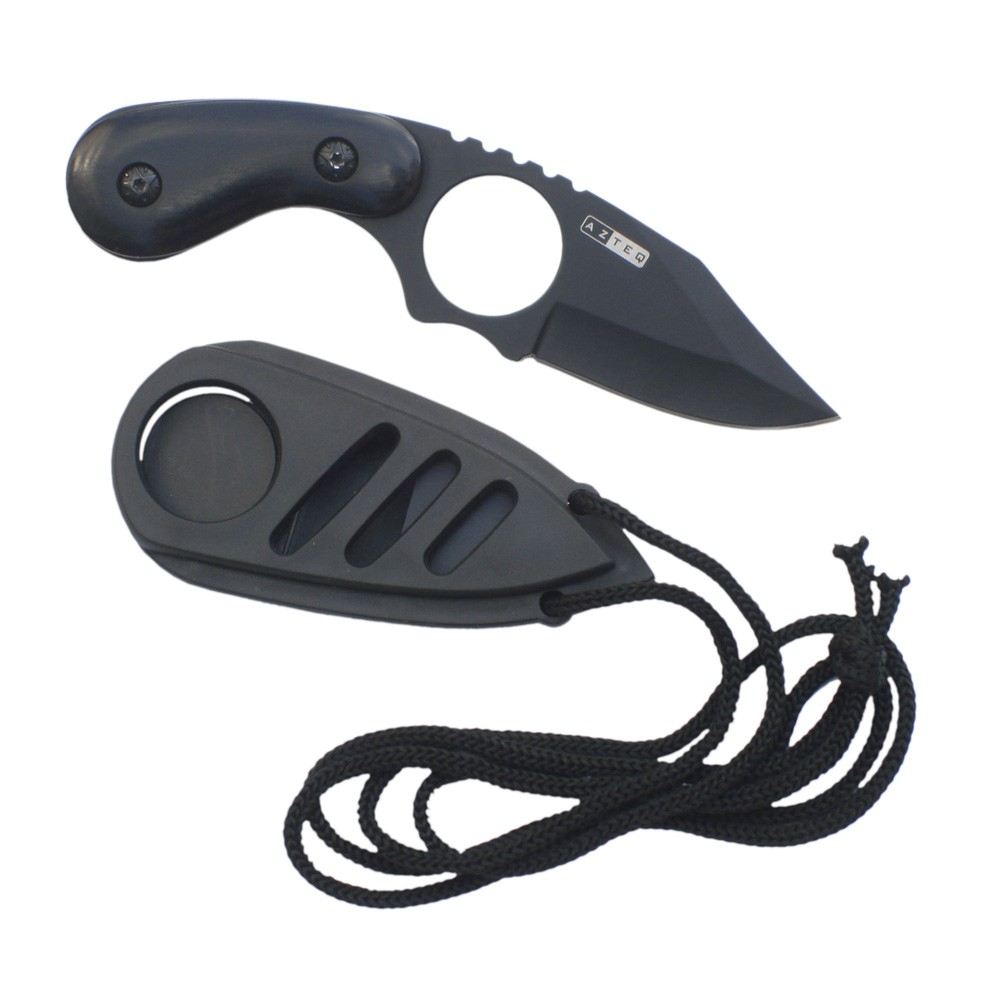 Faca de Sobrevivência Elite Azteq Bushcraft e Camping