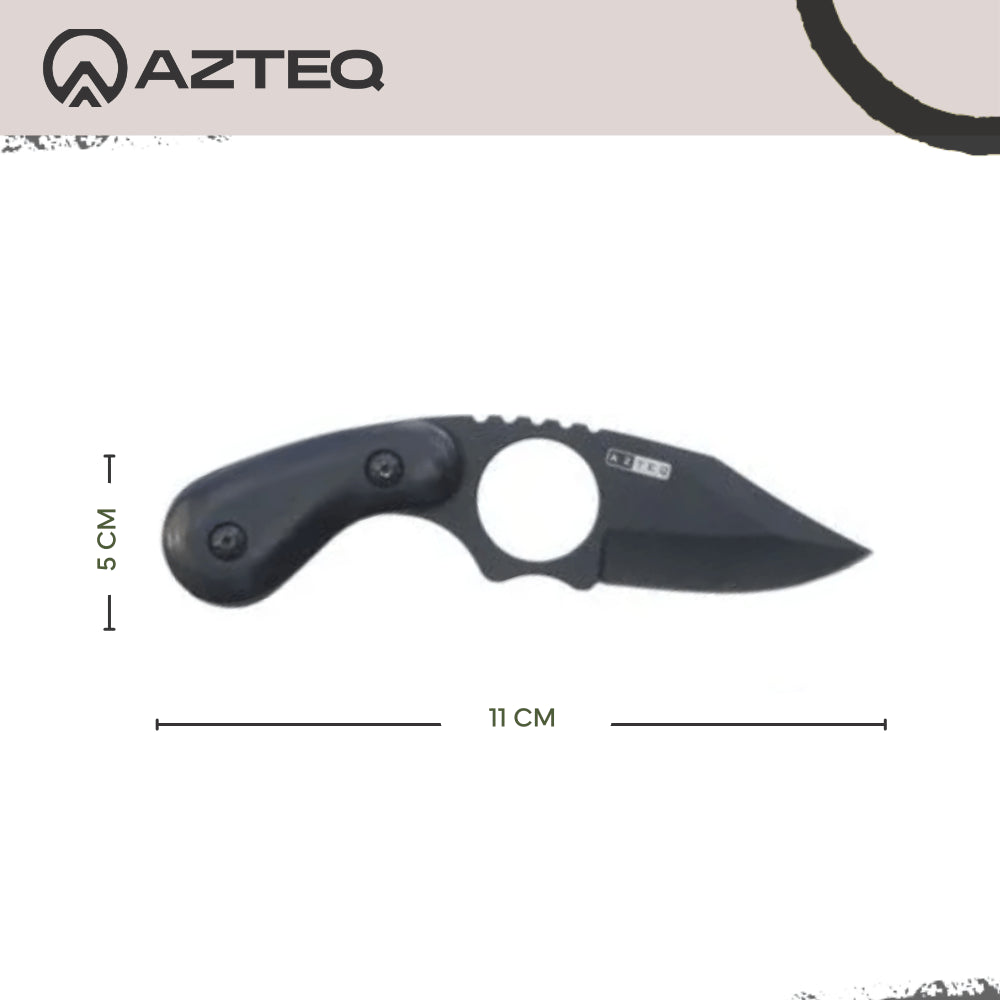 Faca de Sobrevivência Elite Azteq Bushcraft e Camping