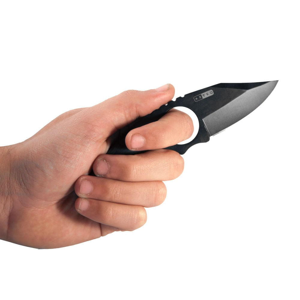 Faca de Sobrevivência Elite Azteq Bushcraft e Camping