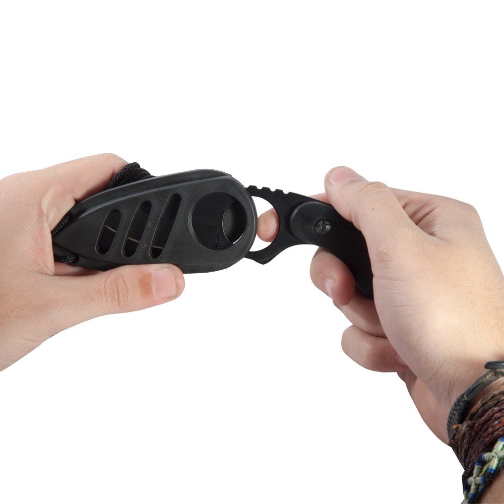 Faca de Sobrevivência Elite Azteq Bushcraft e Camping