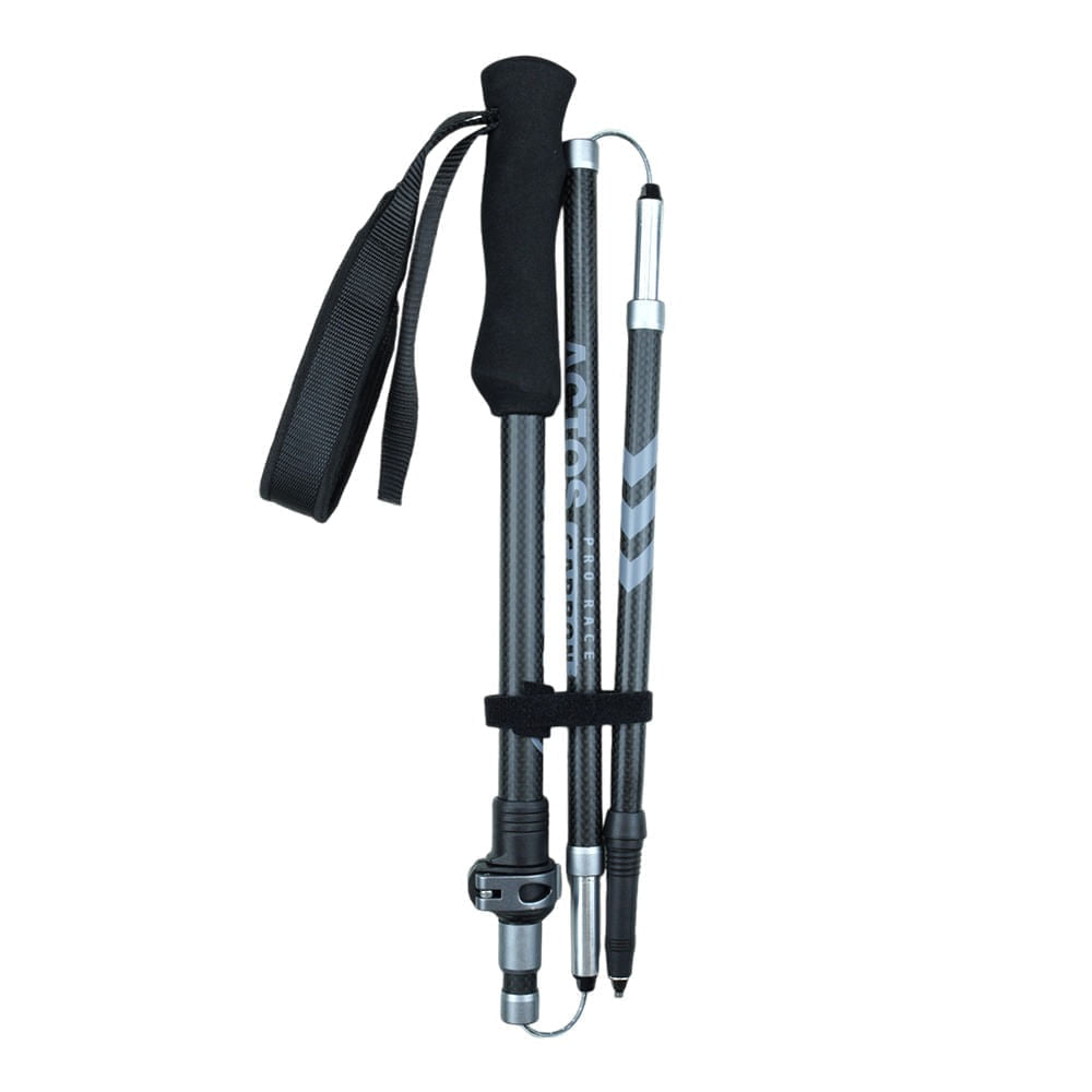 Bastão de Caminhada 38cm-135cm Trava Rápida Actos Pro Race Carbon Azteq