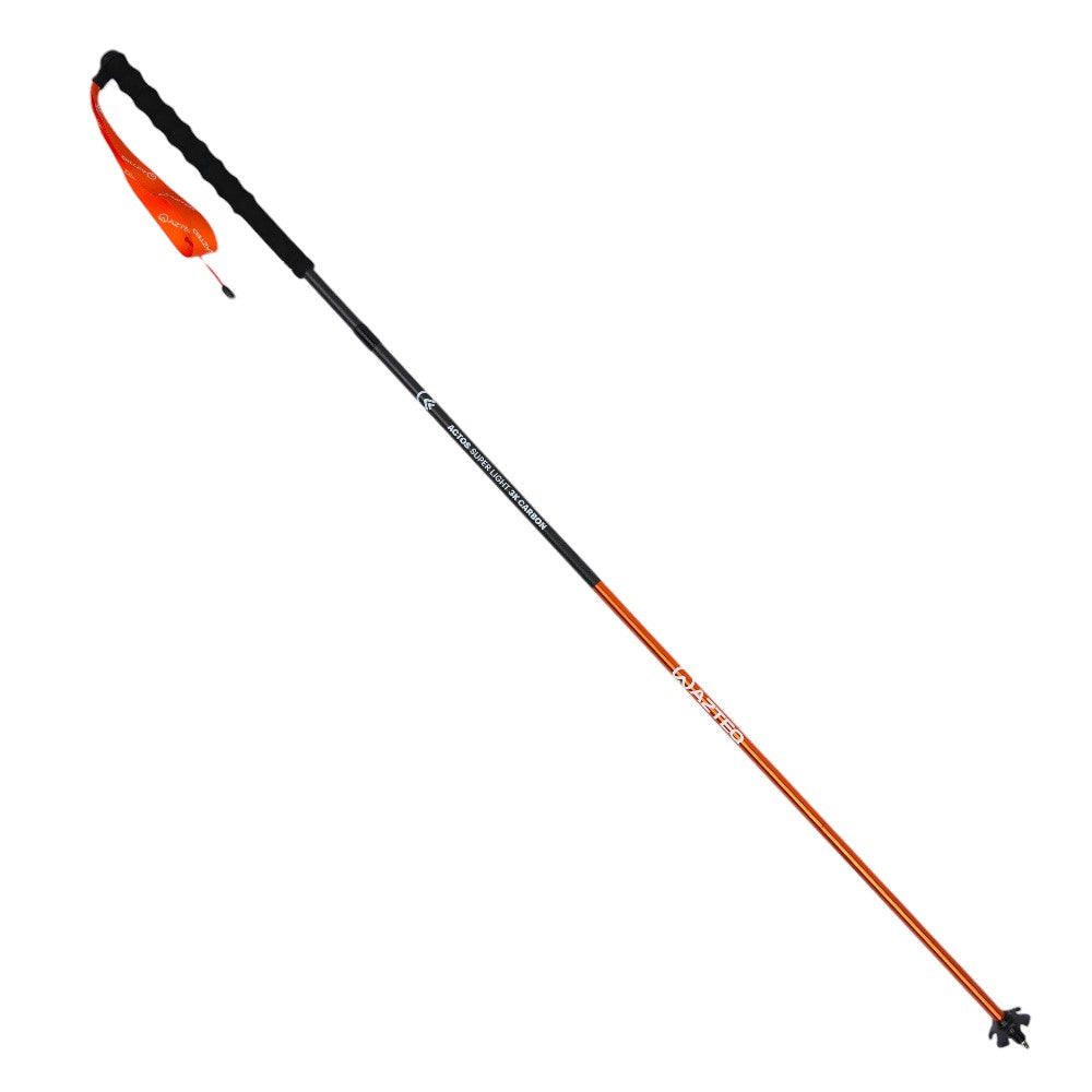 Bastão de Caminhada Ultra Leve 120 cm Azteq Actos Super Light 3K Carbon – Trail Run e Trekking