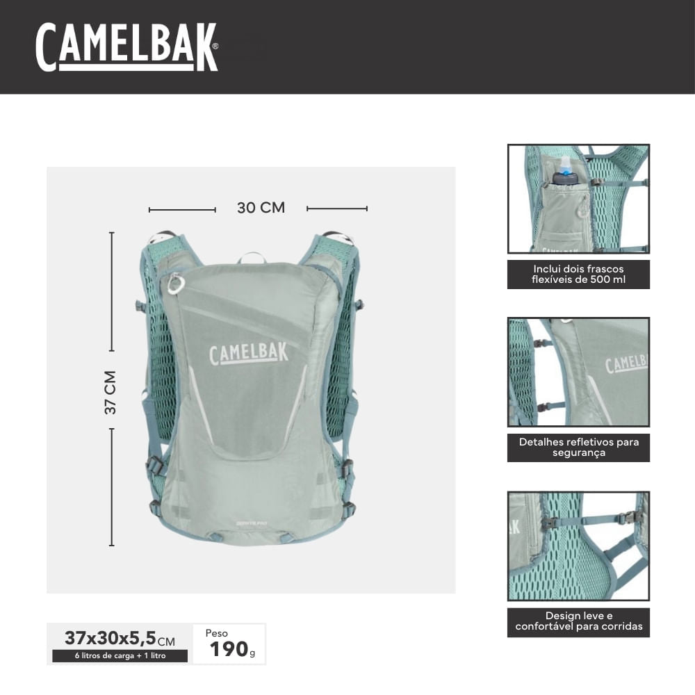 Mochila de hidratação Zephyr Pro Vest