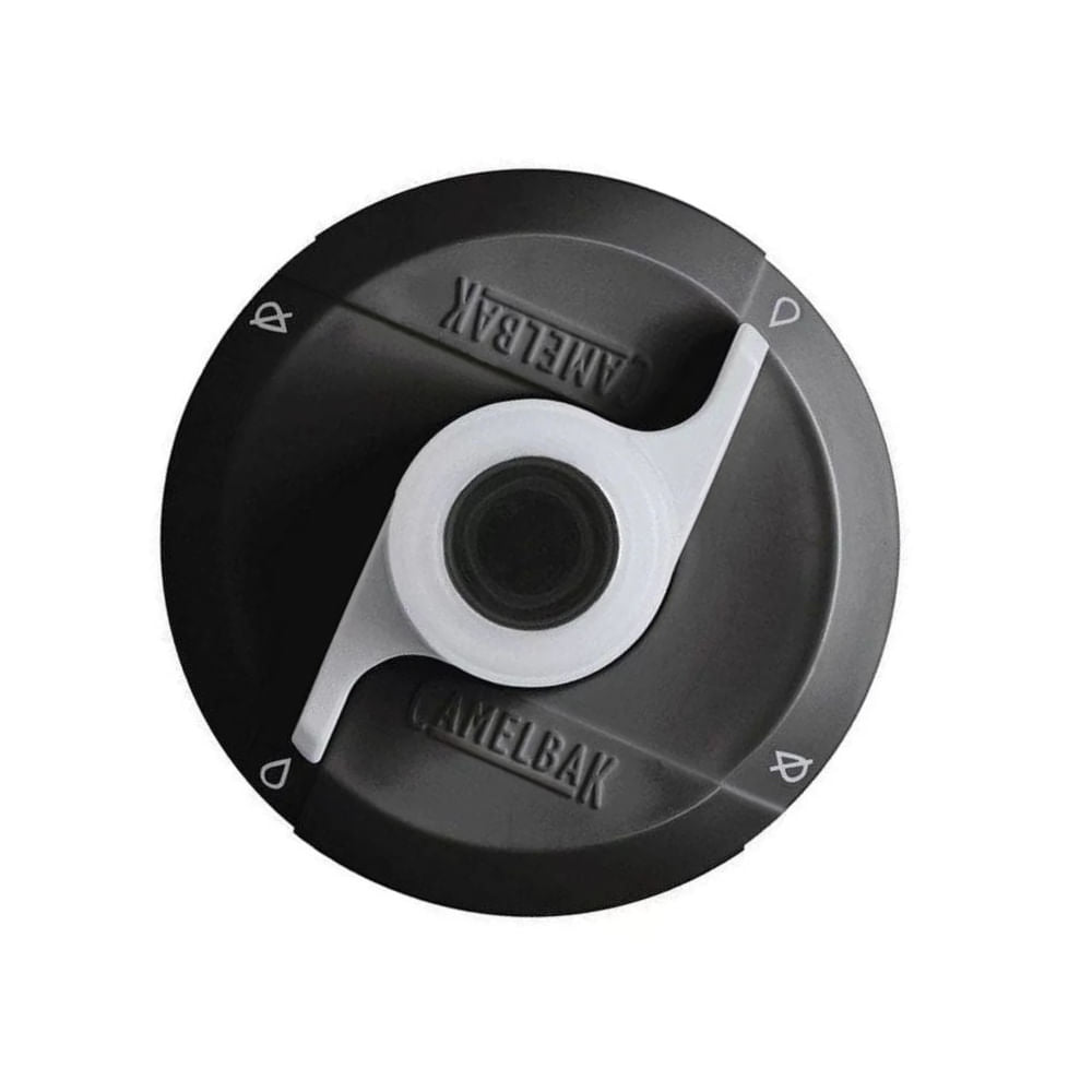Tampa para garrafa Camelbak Podium e Peak Preta