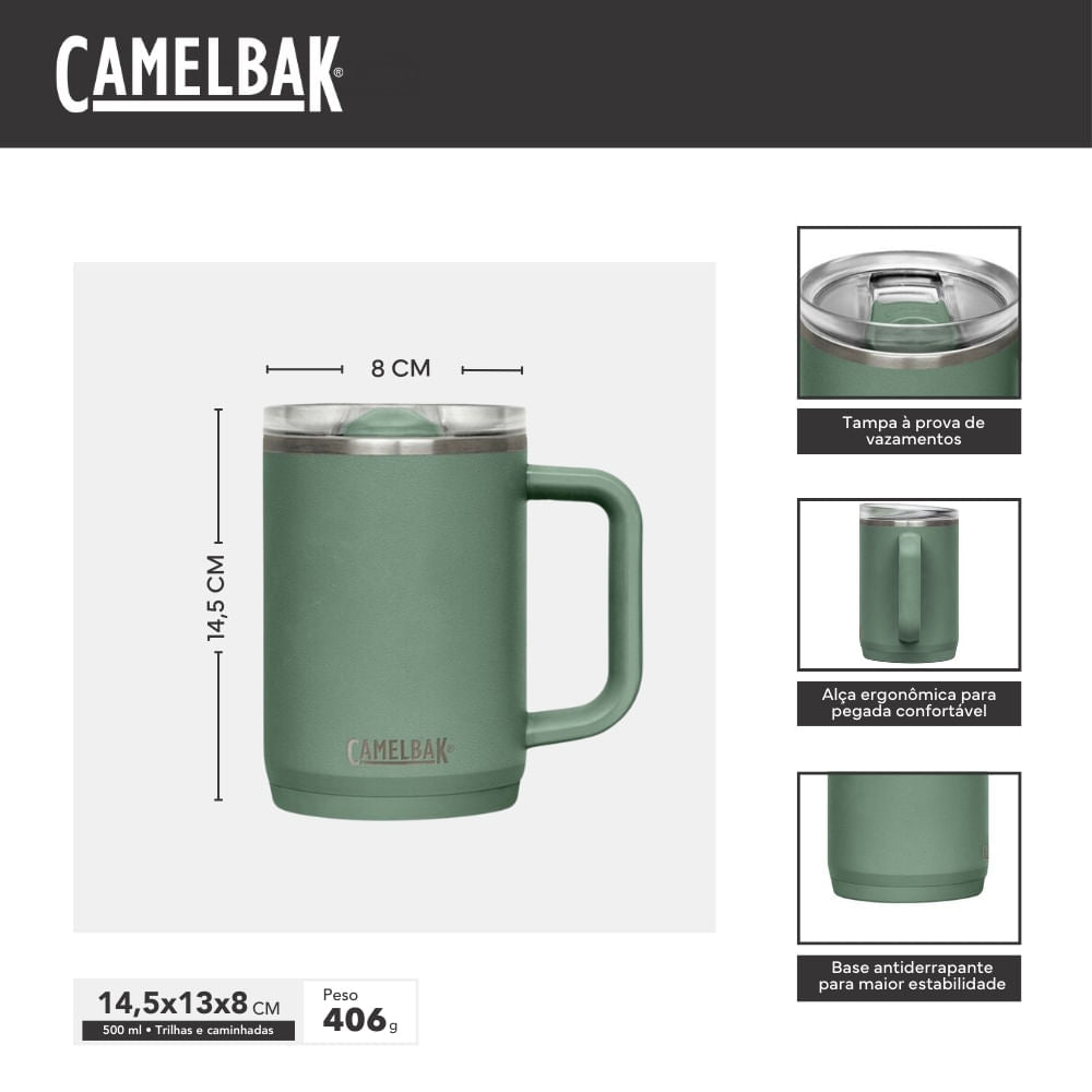 Caneca Térmica Thrive Mug 500ml com Material Sustentável Camelbak