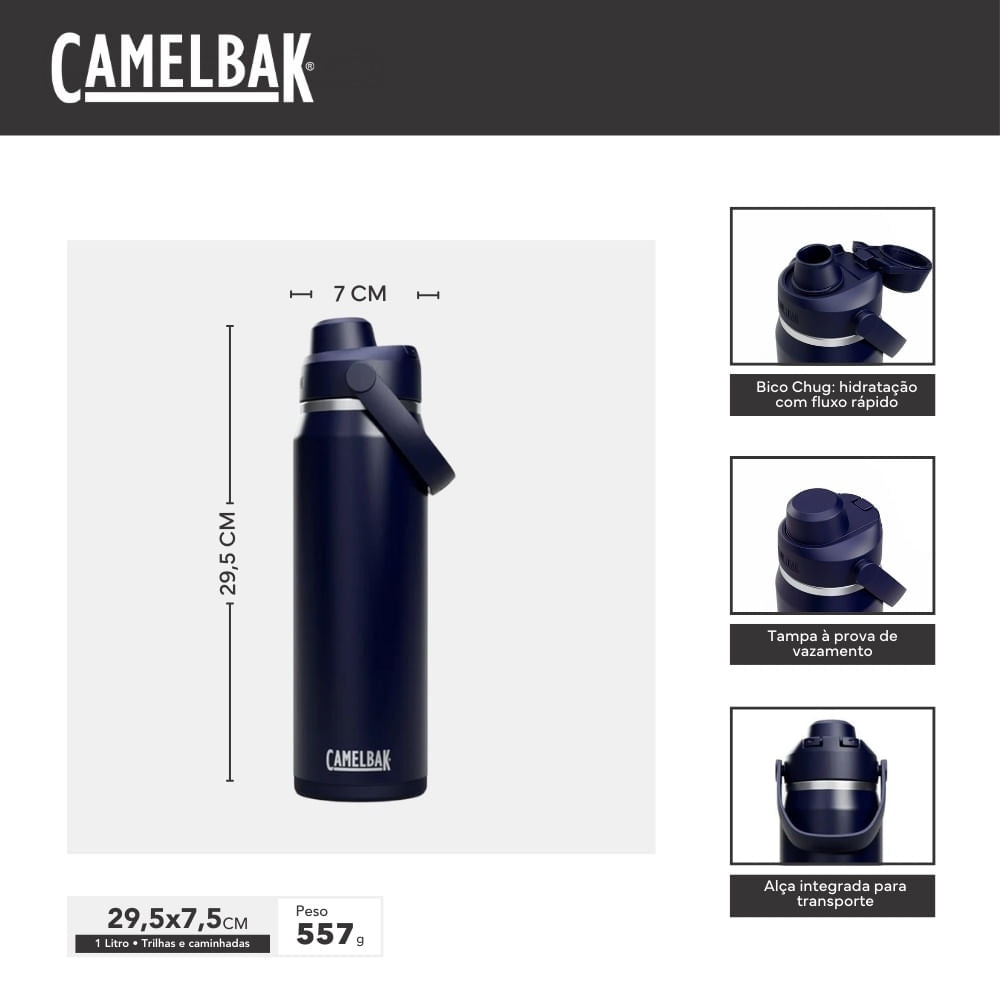 Garrafa Térmica Thrive Chug Insulated 1L Camelbak