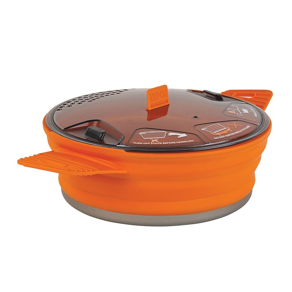 Panela retrátil Sea to Summit X-Pot com capacidade para 1,4 litros