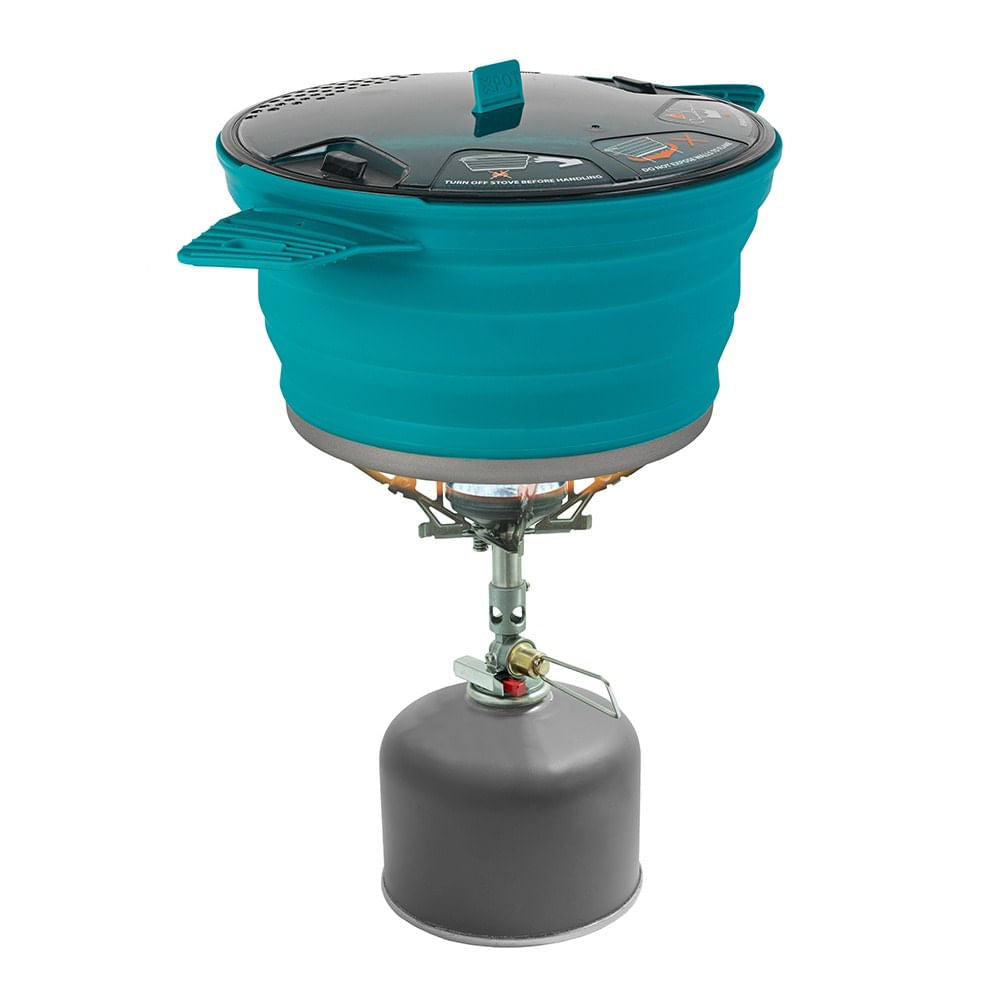 Panela retrátil Sea to Summit X-Pot com capacidade para 2,8 litros