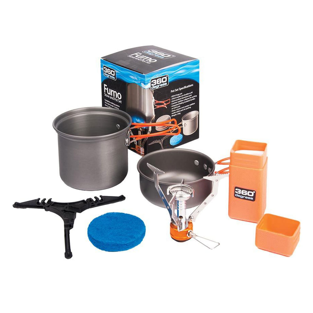 Kit de panelas Furno Stove Pot Set 360 Degrees