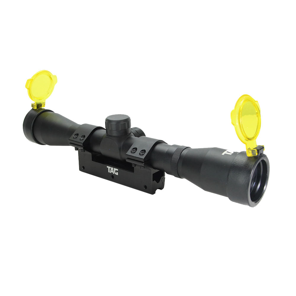 Luneta 4x32 TAG para carabina de pressão