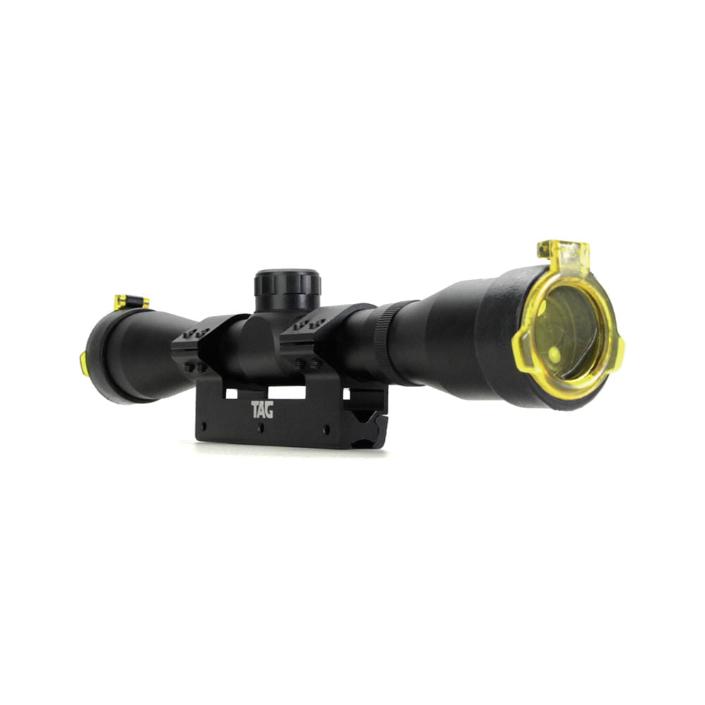 Luneta 4x32 TAG para carabina de pressão