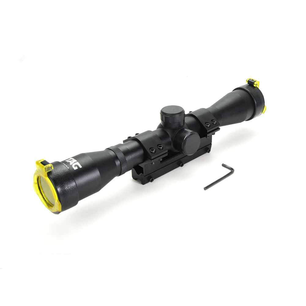 Luneta 4x32 TAG para carabina de pressão