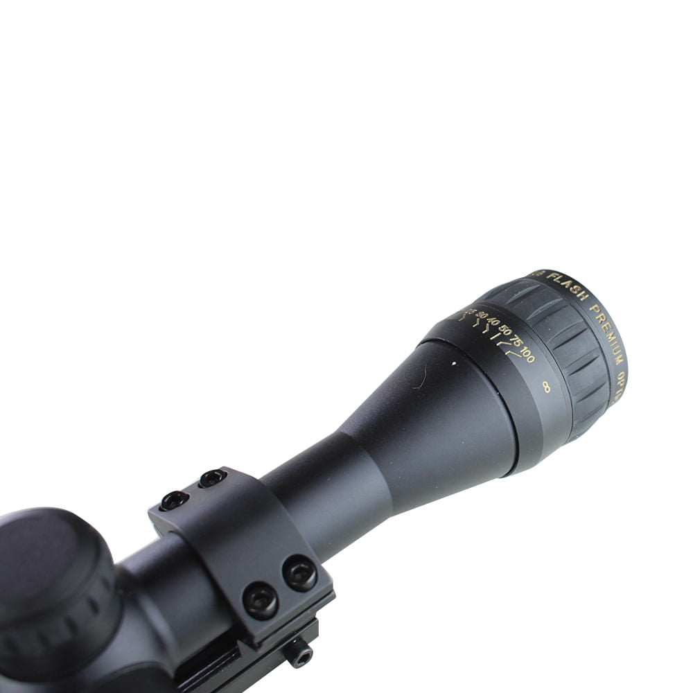 Luneta Flash 4x32 TAG para carabina de pressão