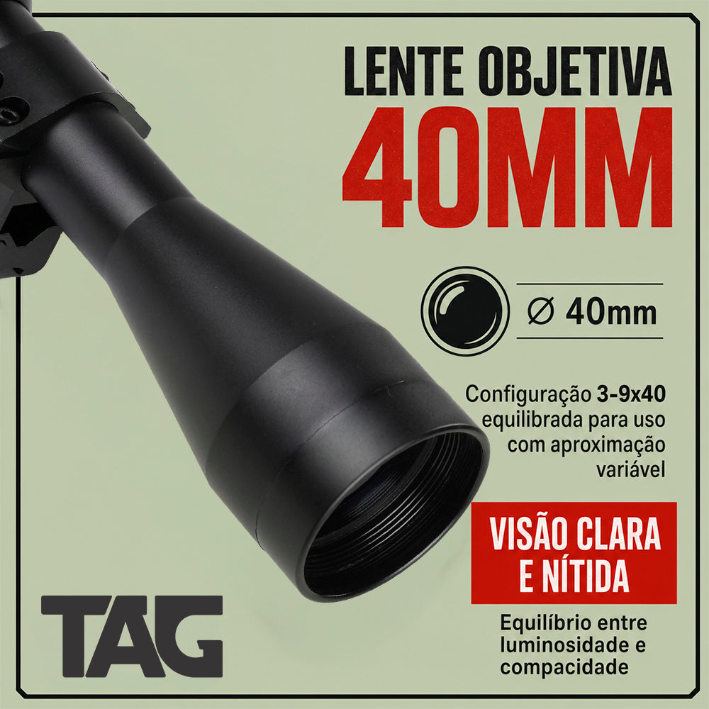 Luneta 3-9x40 TAG