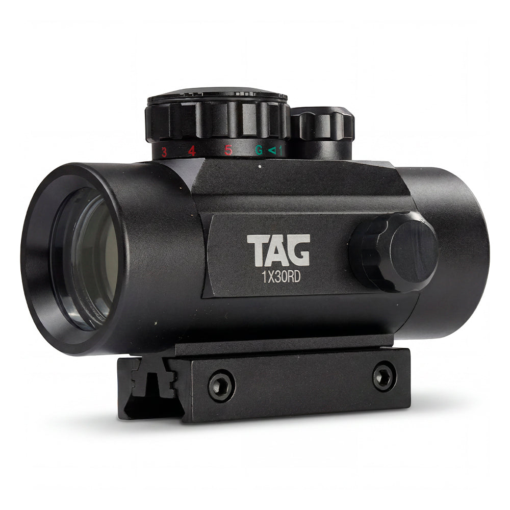 Mira Red Dot TAG 1x30RD para Trilhos 11/22 mm