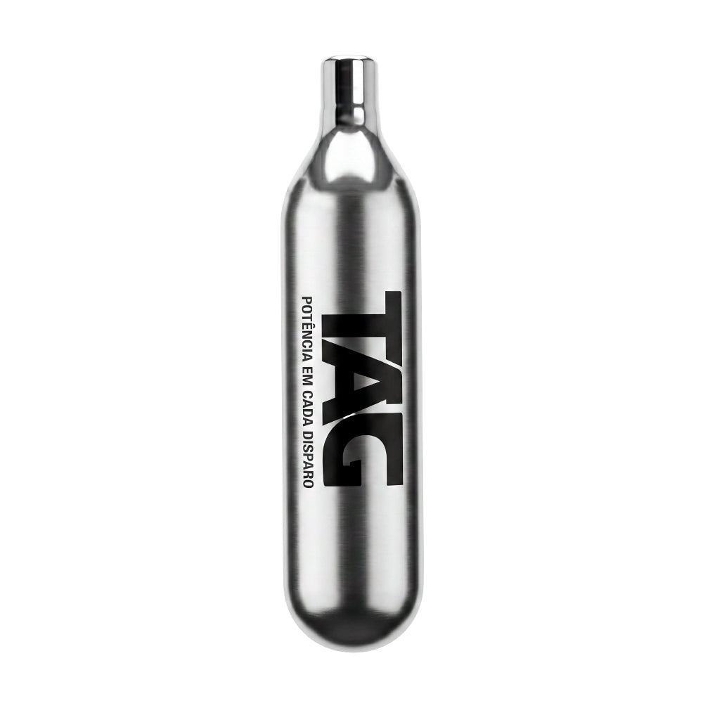 Cápsula de CO2 Premium 12g TAG Caixa com 40 Unidades