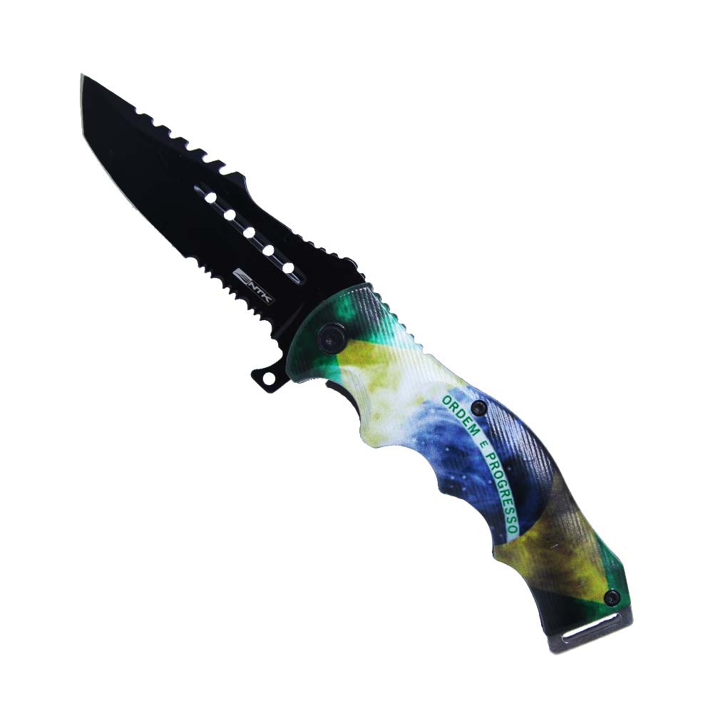 Canivete Patriota TAG com trava de segurança