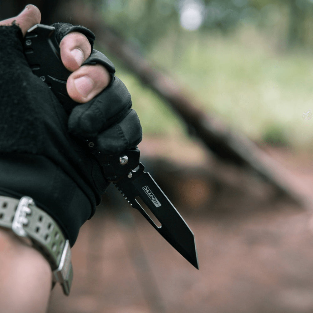 Canivete Swish TAG com sistema de abertura automática