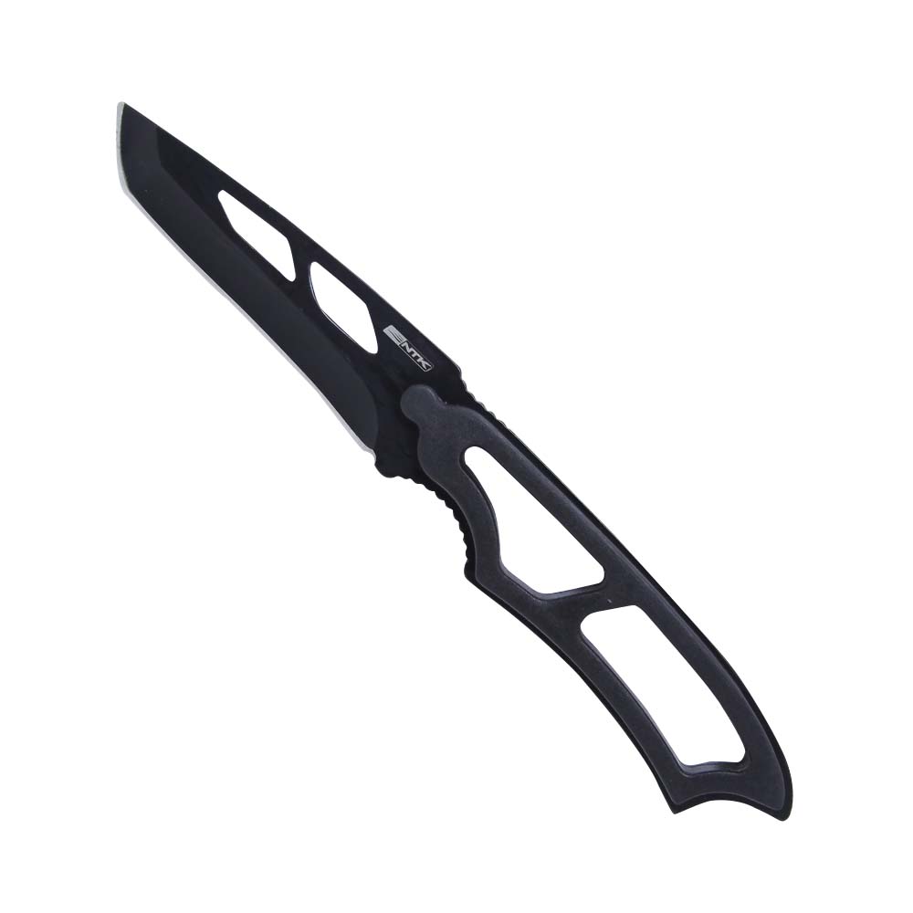 Faca tática Boot TAG com bainha rígida e cordão de segurança