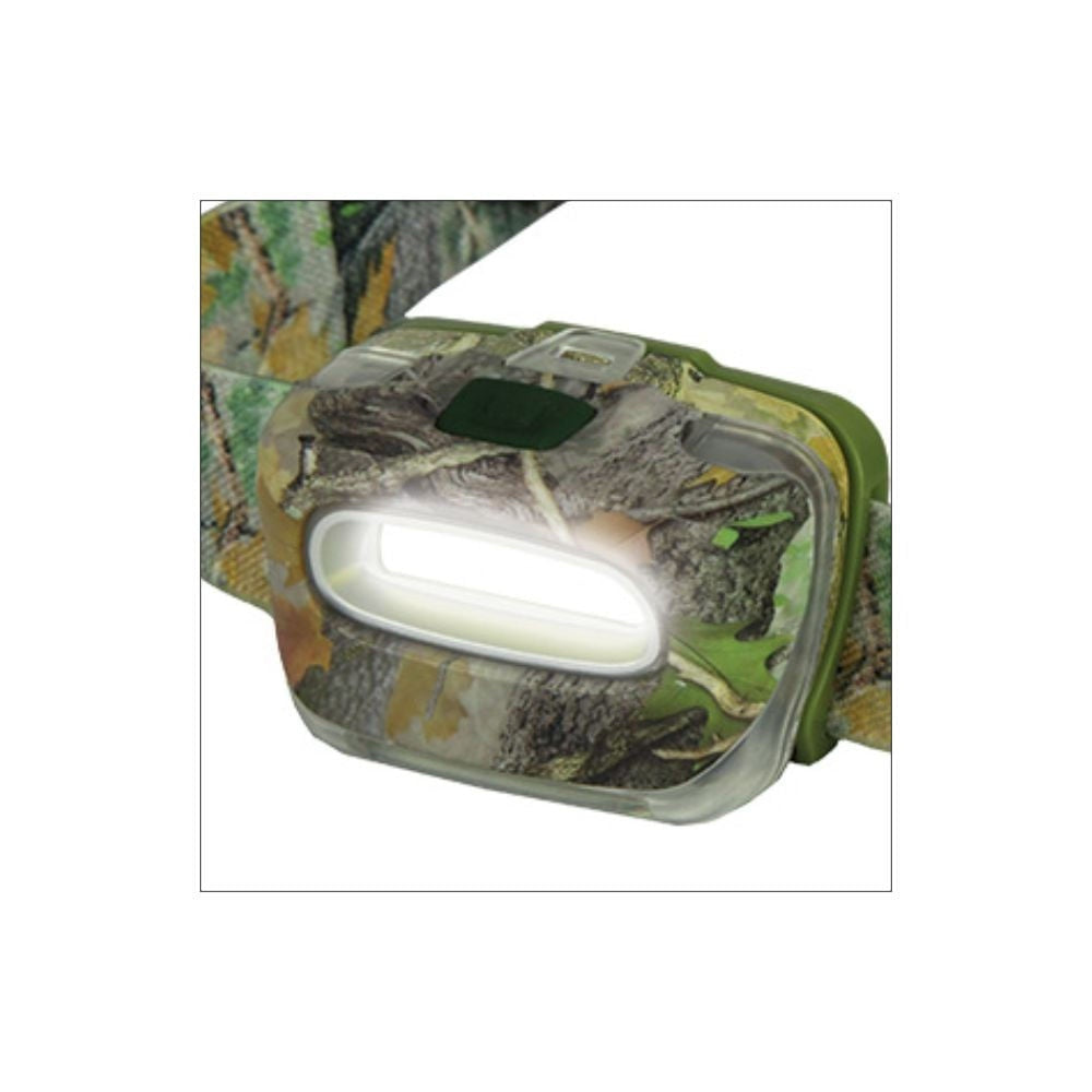 Lanterna Headlamp Flashlight TAG de cabeça camuflada