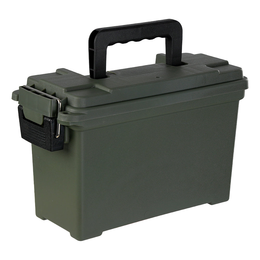 Caixa de Munição Poly Box TAG 29x14x19 com Trava Lateral e Furo para Cadeado