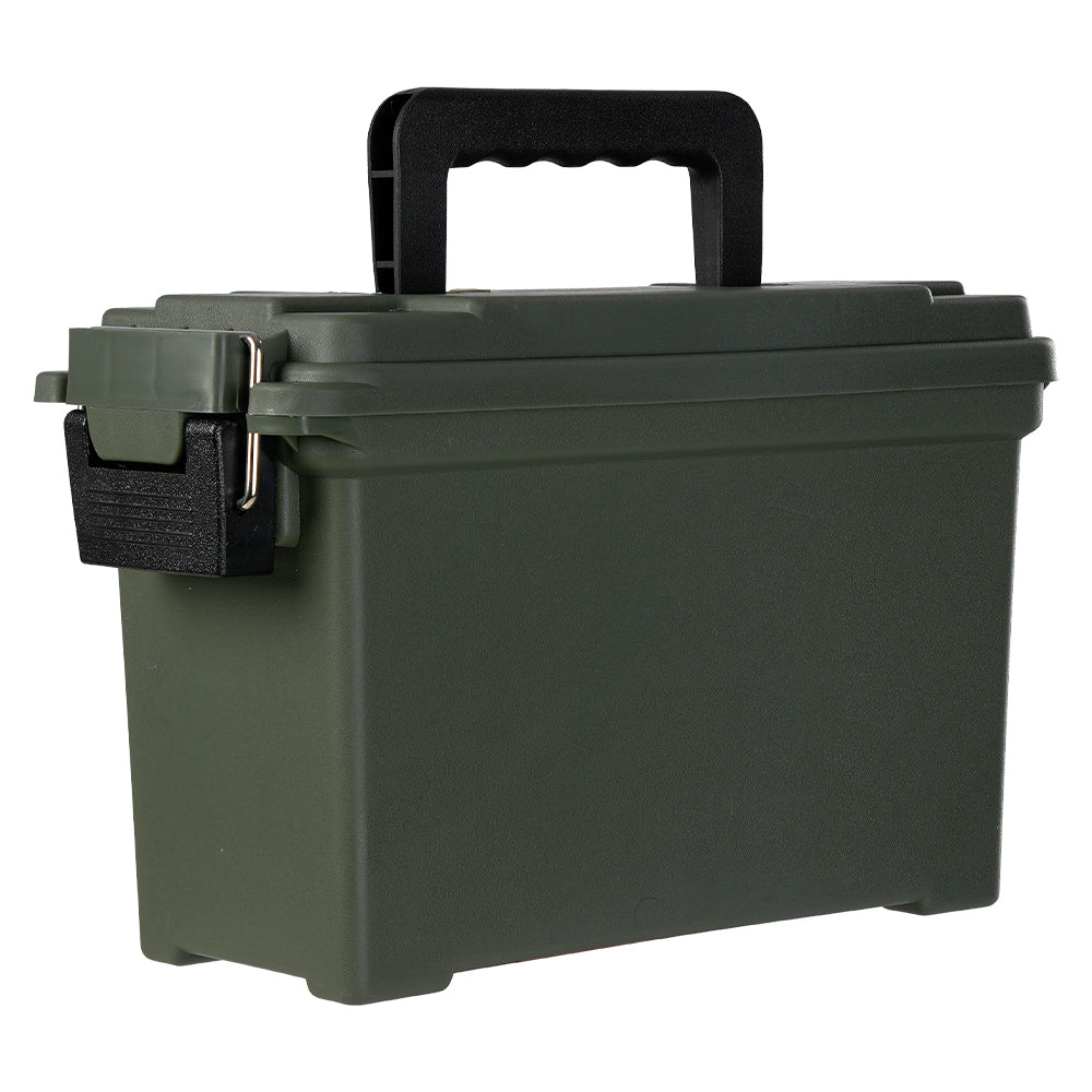 Caixa de Munição Poly Box TAG 29x14x19 com Trava Lateral e Furo para Cadeado