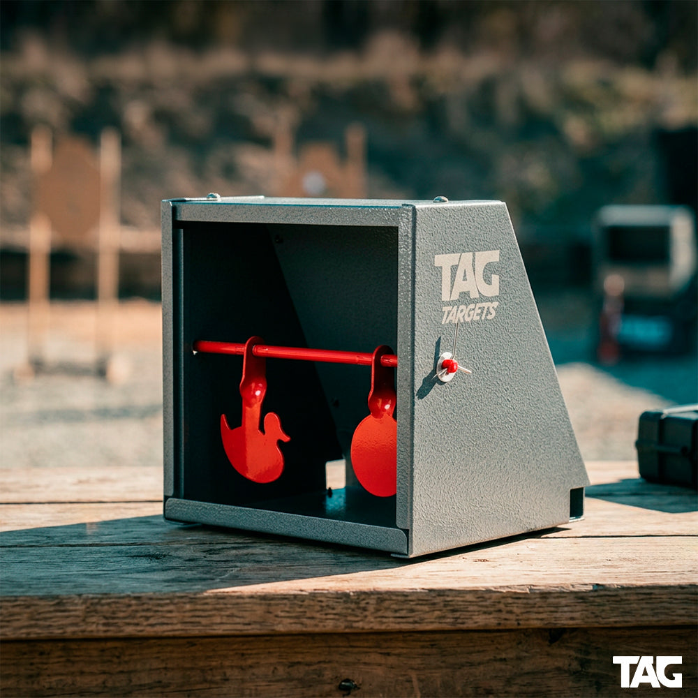Alvo Coletor TAG Swing Duplo para Carabina 4.5mm e 5.5mm