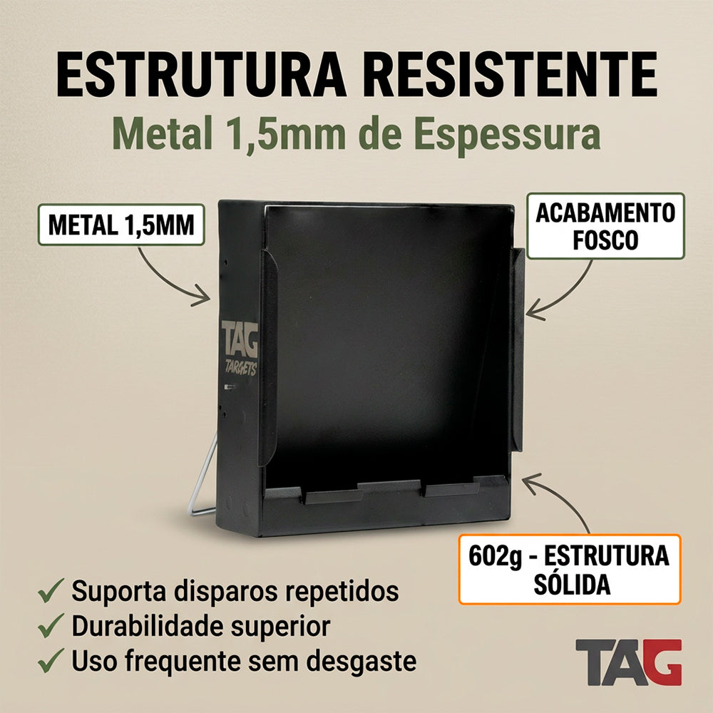 Alvo Coletor Trap Zero TAG para Carabina até 20J