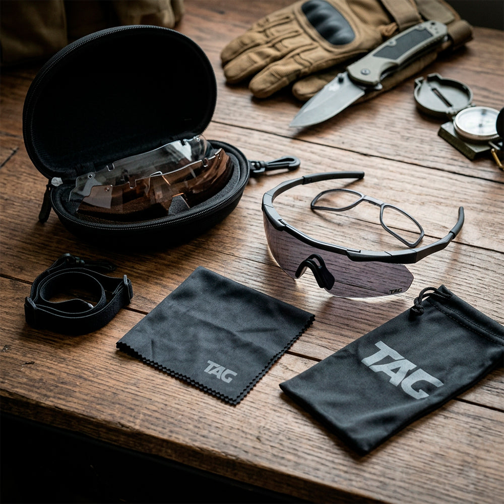 Óculos Tático Shadow 3 Lentes UV 400 TAG