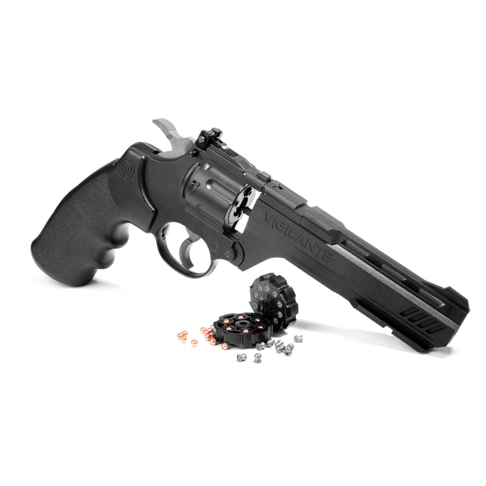 Revólver Crosman CO2 Vigilante calibre 4,5mm
