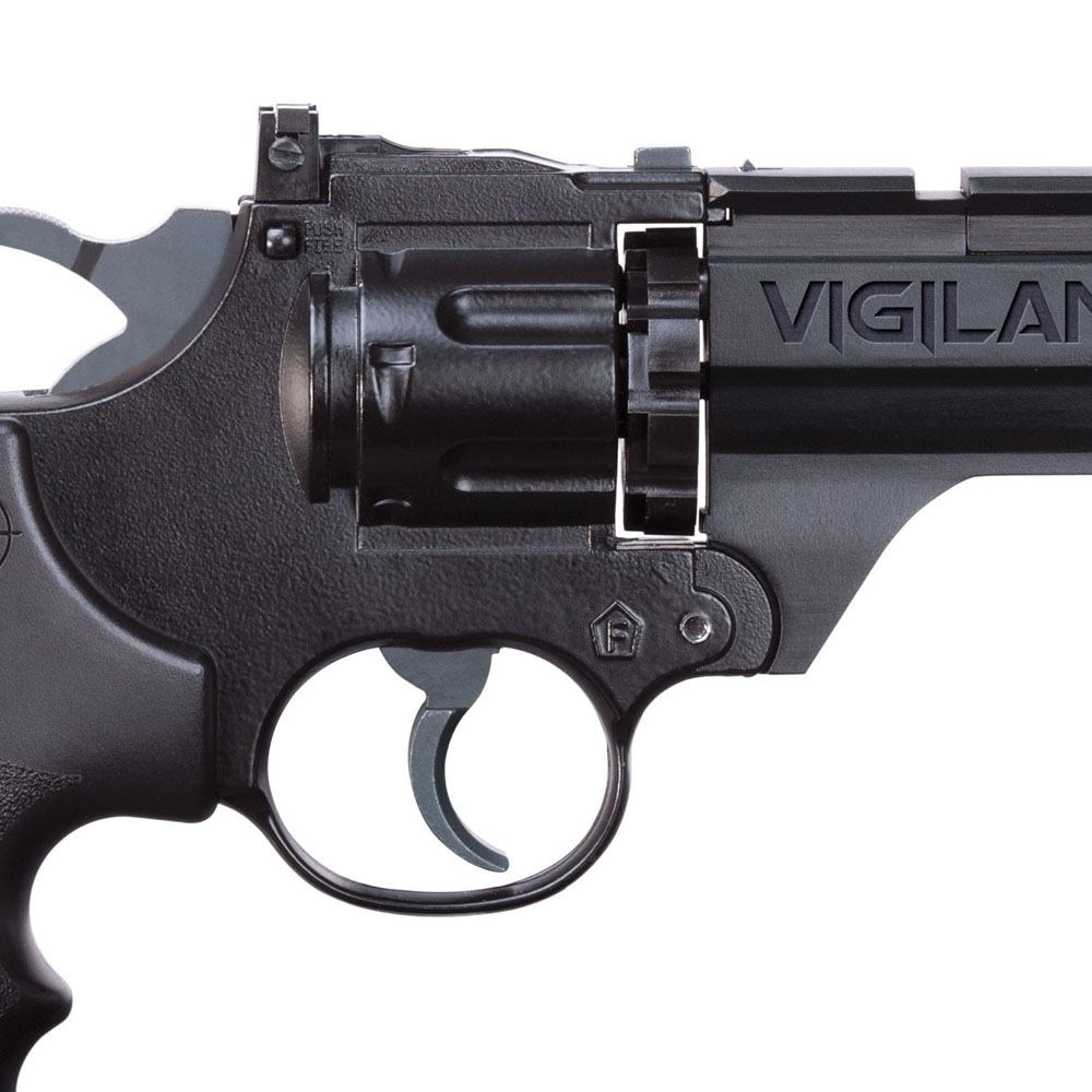Revólver Crosman CO2 Vigilante calibre 4,5mm