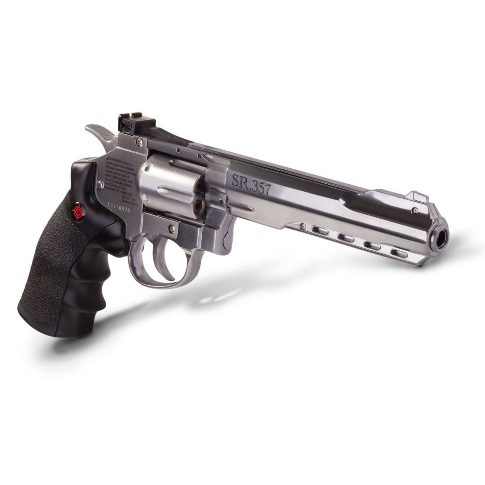 Revólver Crosman CO2 SR357 Silver calibre 4,5mm