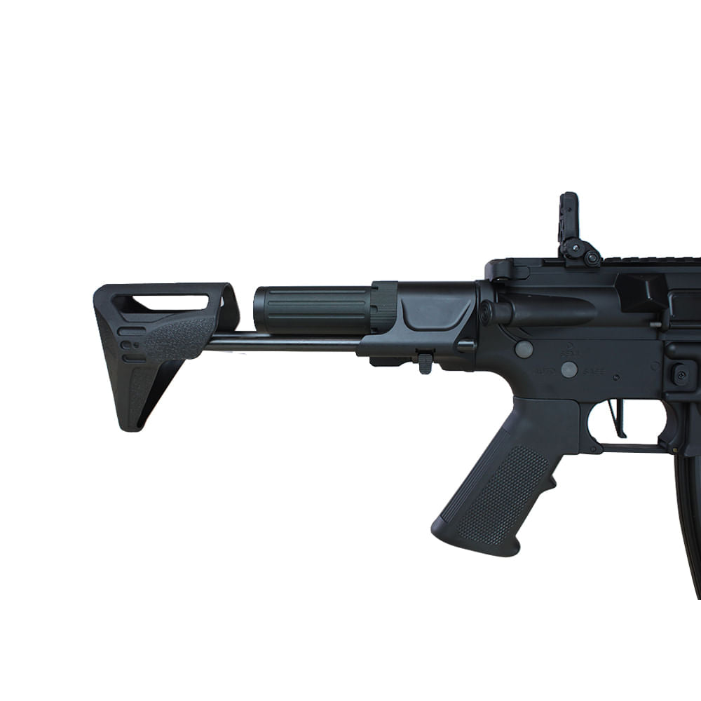 Rifle de airsoft elétrico Power Evolution 6mm tipo AEG full metal TAG