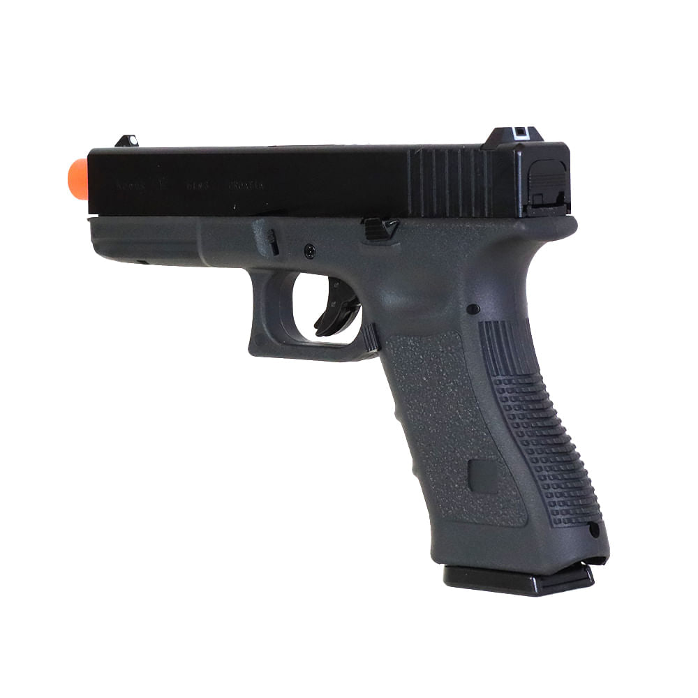 Pistola de airsoft Kosok 17 full metal 6mm E&C Gás Blowback Green Gás