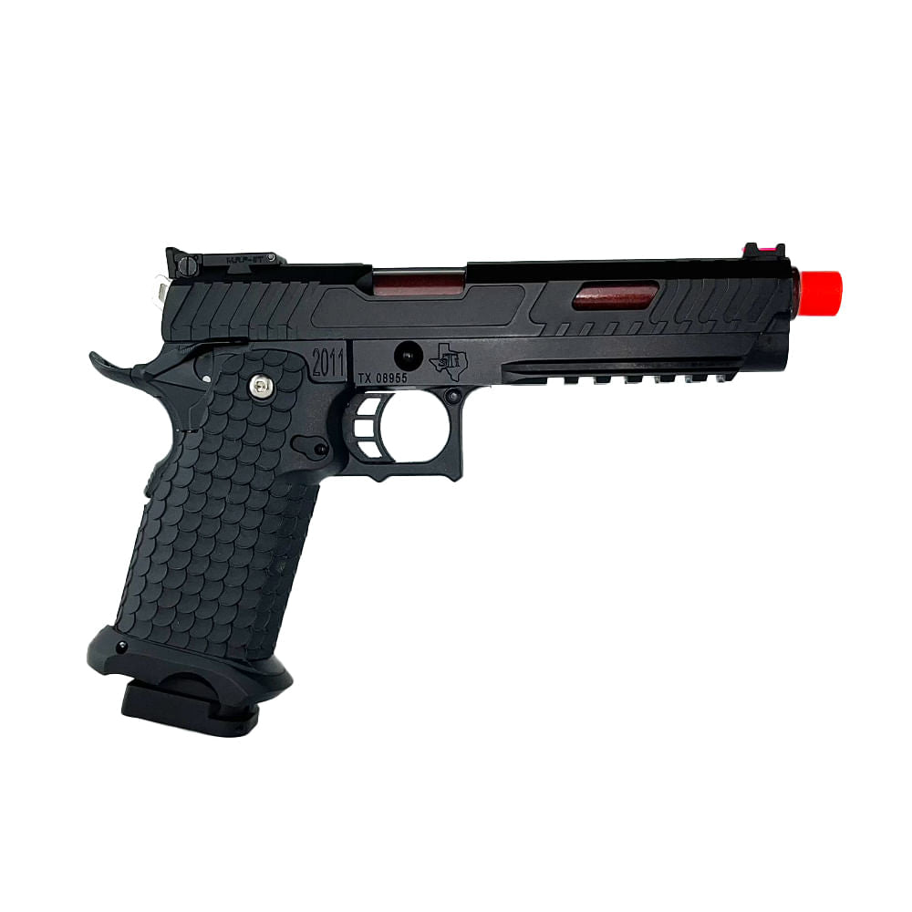 Pistola de airsoft TAG GBB Kahran JW 5.1 semiautomática calibre 6mm