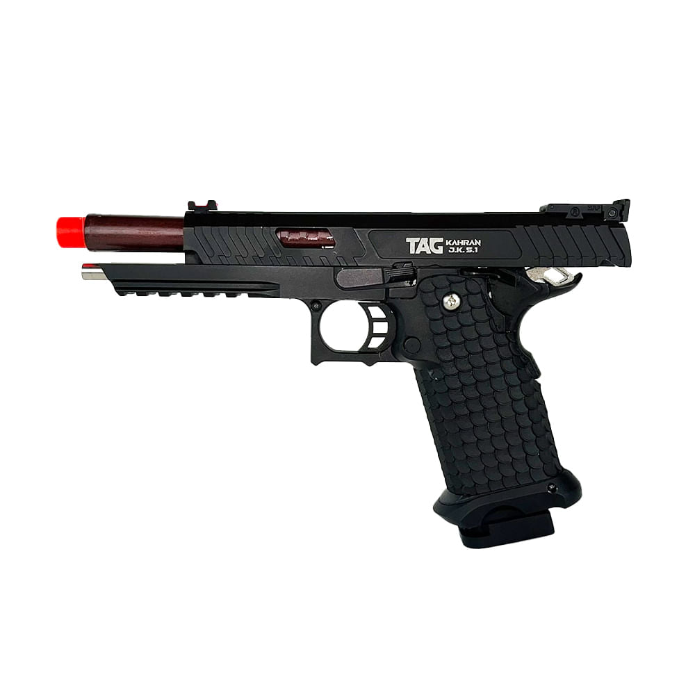 Pistola de airsoft TAG GBB Kahran JW 5.1 semiautomática calibre 6mm