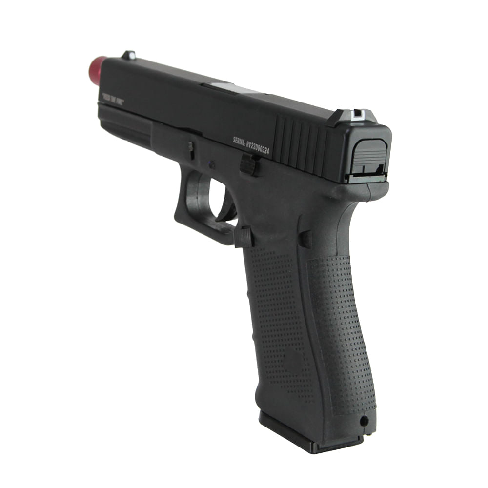 Pistola de airsoft Raven 6mm Green Gás com Blowback TAG