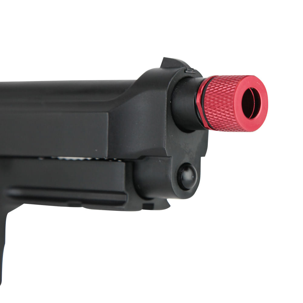 Pistola de airsoft Savage 6mm Green Gás com Blowback TAG