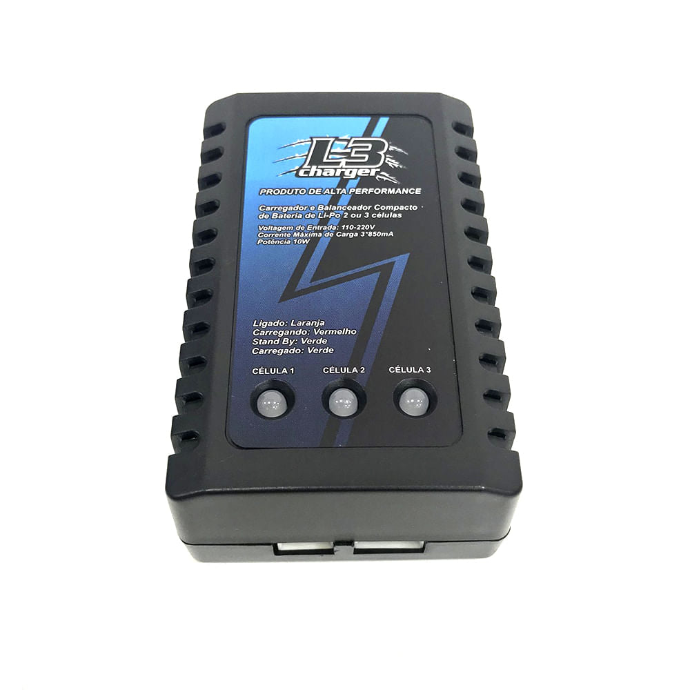 Carregador balanceador para airsoft B3 Pro Imax de 12w